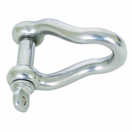 A & I PRODUCTS CONNECTOR-TWIST CLEVIS-SCREW-STAINLESS 2.4" x2.85" x2.55" A-B1ABK1612